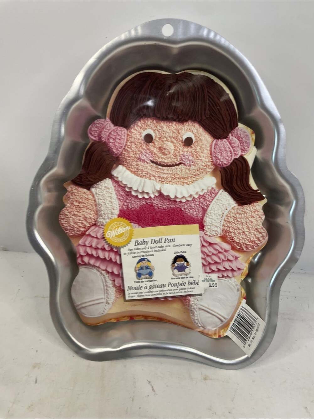 WILTON VINTAGE CAKE PAN 2000 ~~BABY DOLL~ # 2105-573